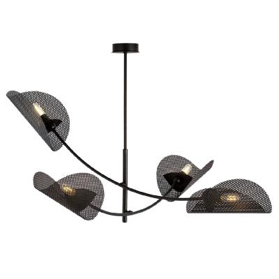 Люстра на штанге IMEX MD.8378-4-P-BK