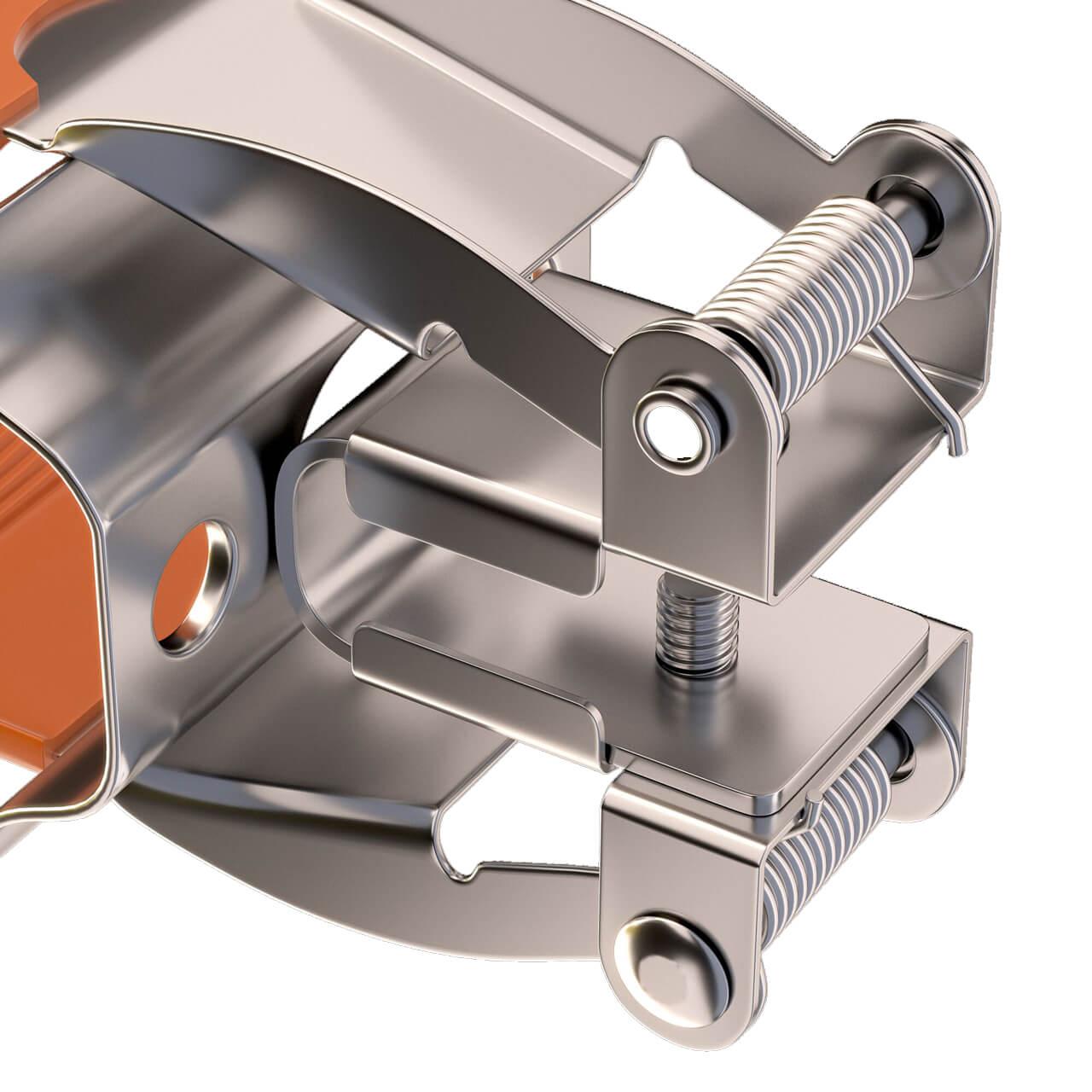 Пружинный держатель для встраиваемого шинопровода Maytoni Accessories for tracks TRA002HR-11B - Elektrostandard.net Пружинный держатель для встраиваемого шинопровода Maytoni Accessories for tracks TRA002HR-11B
