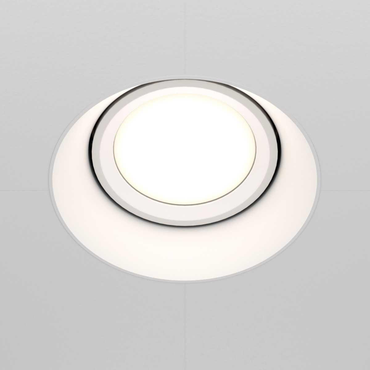 Встраиваемый светильник Maytoni Technical Dot DL042-01-RD-W