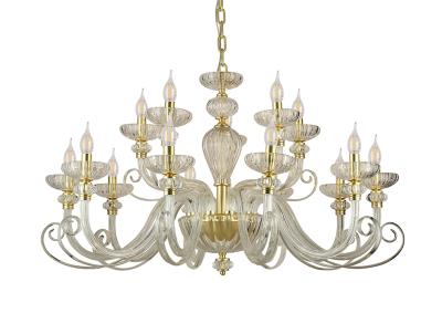 Подвесная люстра Newport 8620+5/C mat.soft gold clear М0071529