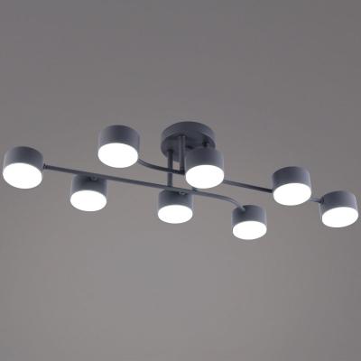 Потолочная люстра Reluce 03722-0.3-08 GREY GX53 Потолочная люстра Reluce 03722-0.3-08 GREY GX53