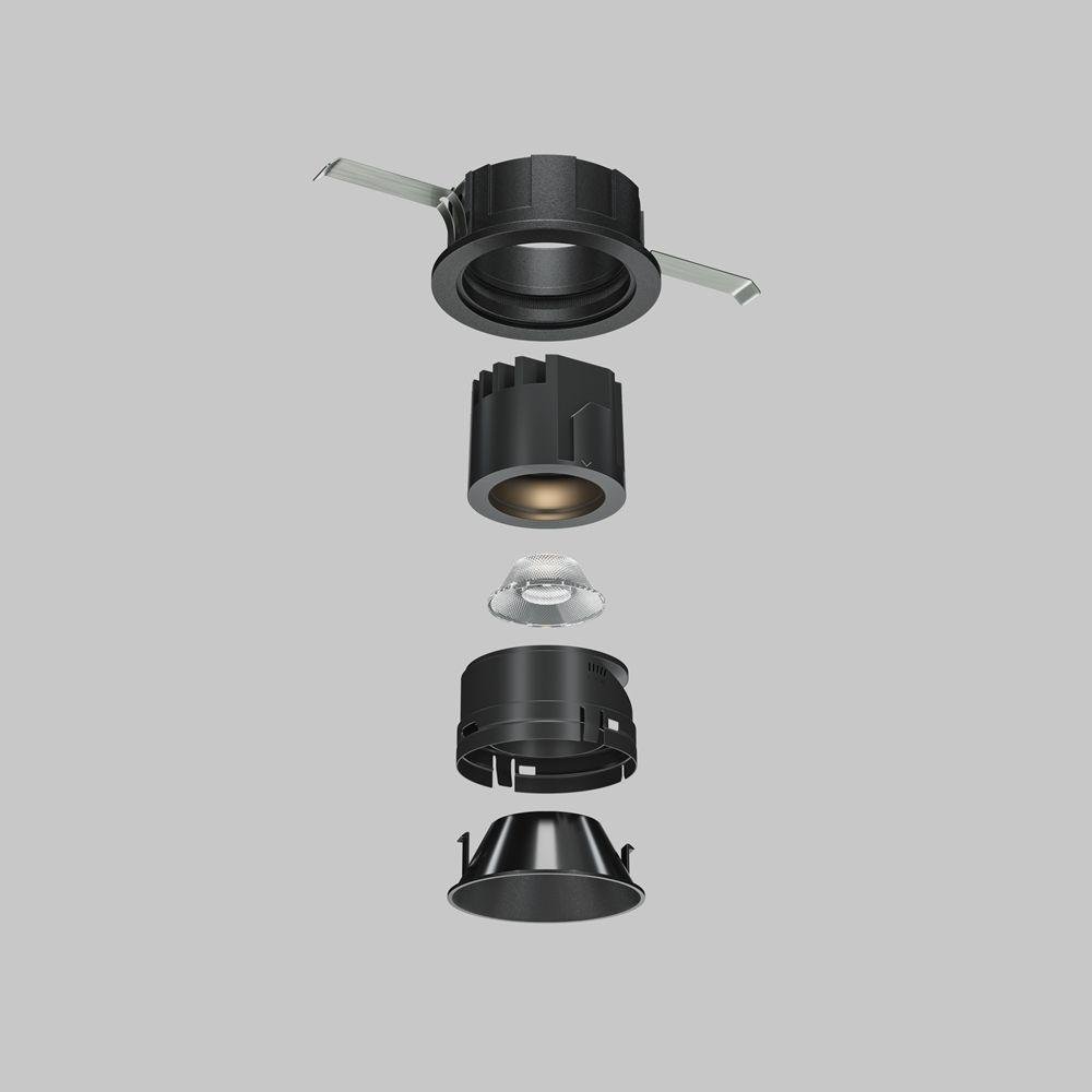 Встраиваемый светодиодный светильник Maytoni Technical Wise DL057-7W4K-B