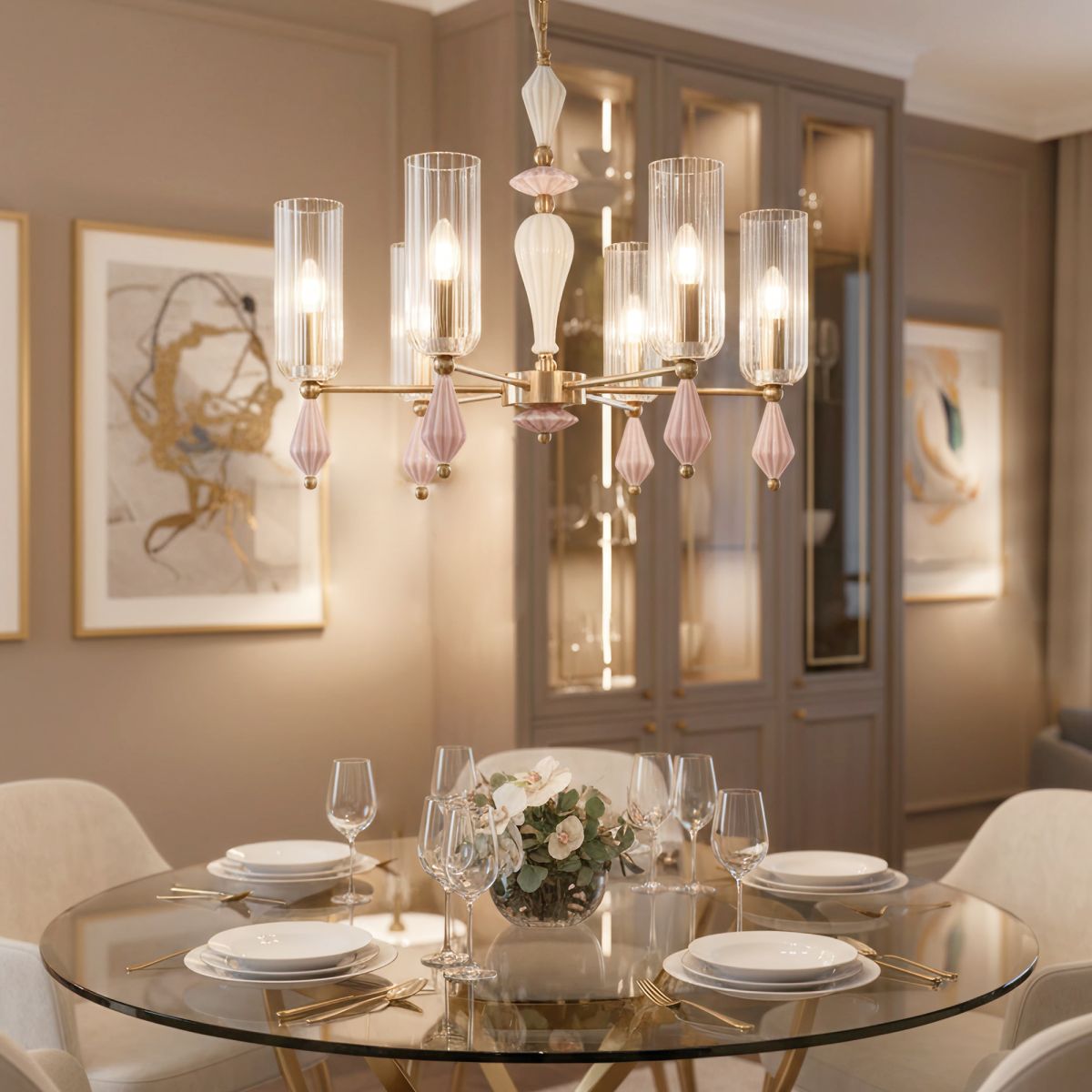 Подвесная люстра Citilux Fernet CL254160