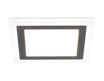Встраиваемый светильник с подсветкой Ambrella Light Downlight DCR392