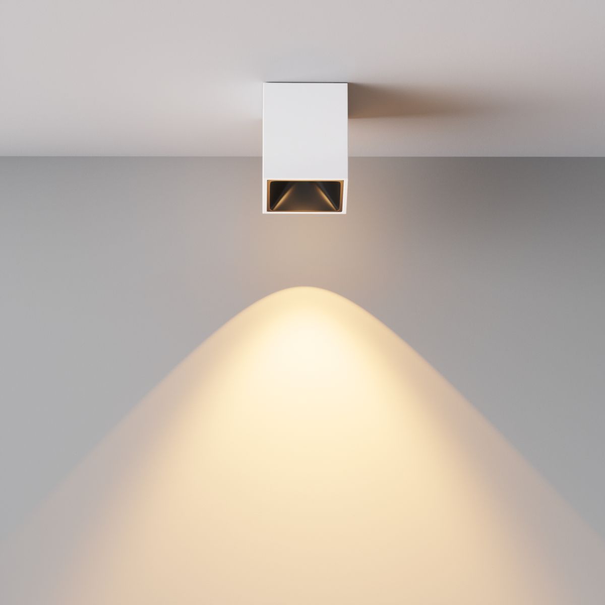 Потолочный светильник Maytoni Technical Alfa LED C065CL-8W2.7K-SQ-WB
