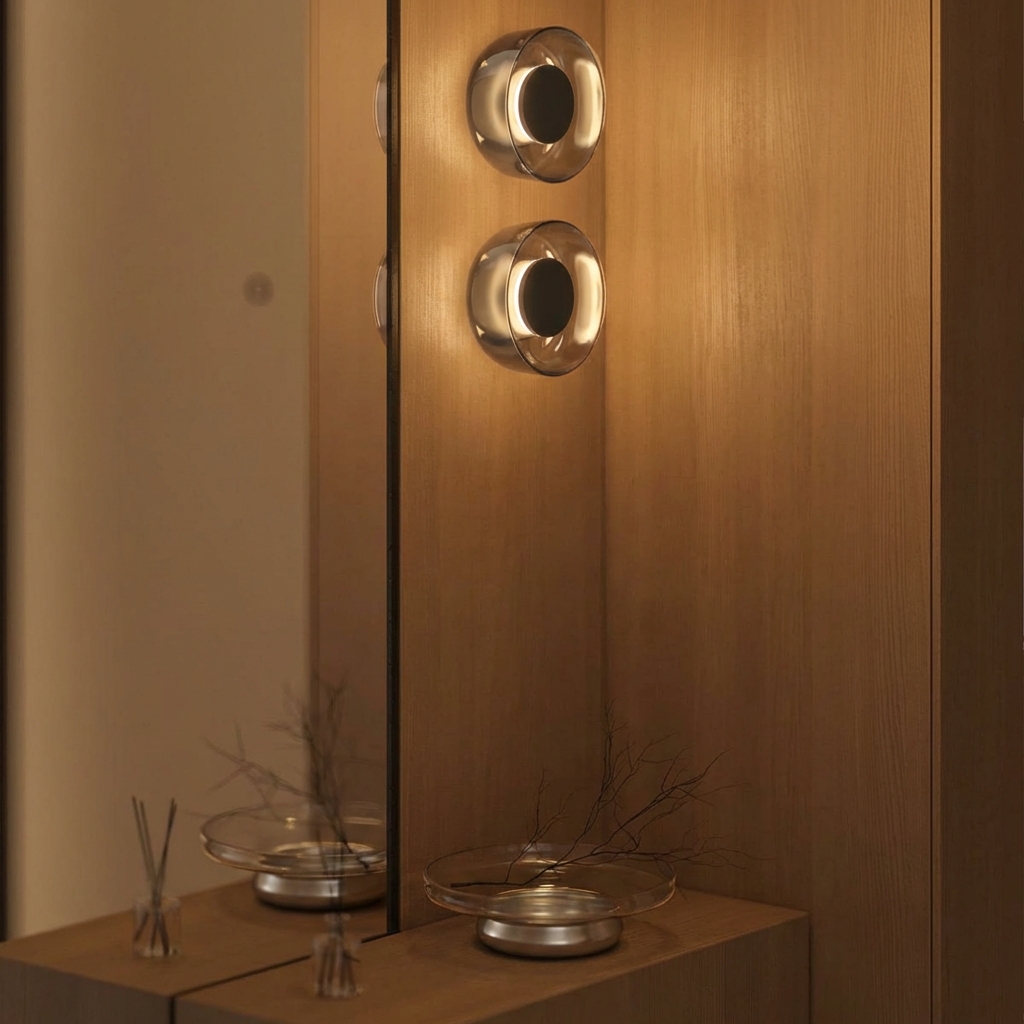 Настенный светильник LOFT IT Totem 10466W Milky white wood