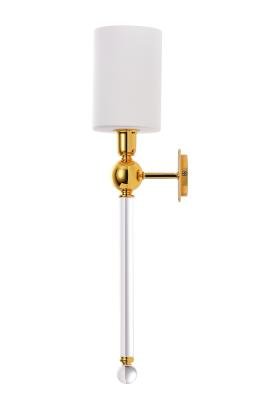 Бра Crystal Lux MIRABELLA AP1 GOLD/WHITE Бра Crystal Lux MIRABELLA AP1 GOLD/WHITE