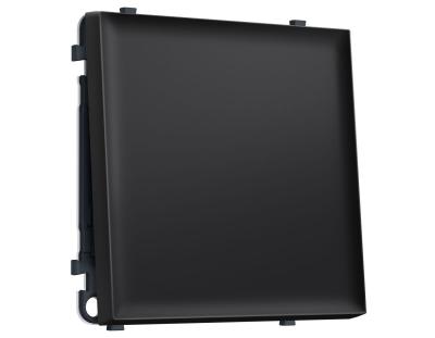 Комплект механизма 1-кл проходного выключателя SIGMA Черный матовый 10A-250V QUANT PRO Ambrella Volt MS801020 (SP8010, PR105)
