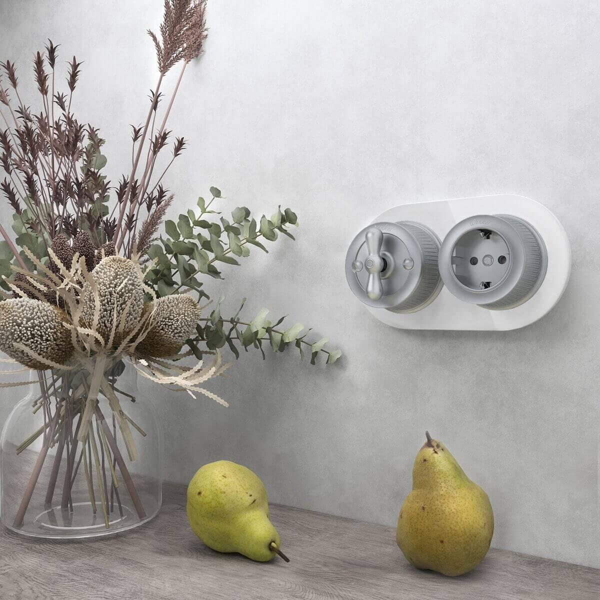 Рамка Werkel на 2 поста Favorit Runda белый W0025101 4690389166440