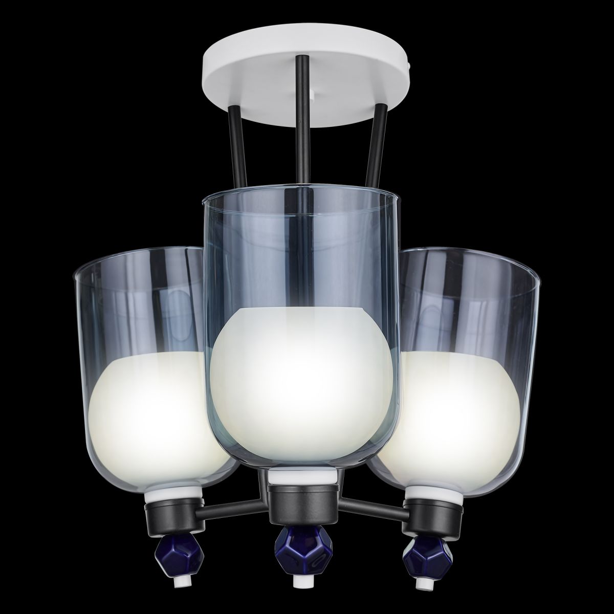 Потолочная люстра 33Lab.studio CHN902.03.WH17.WBL-S26LB-S02WH