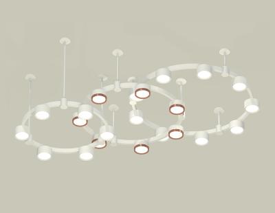 Комплект подвесного светильника Ambrella Light Techno Ring XR92212200 (A9221, A9226, C9241, C9232, C9236, C9231, N8126, N8112)