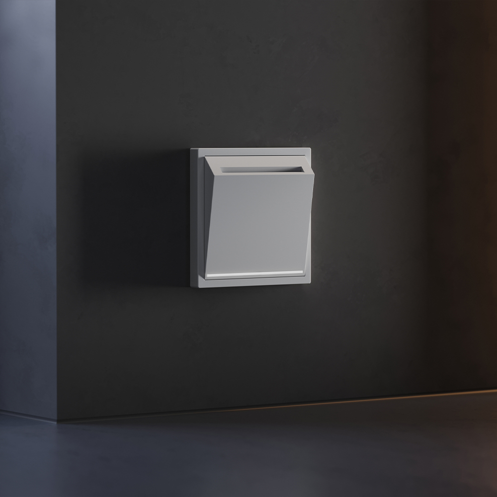 Накладка для выключателя карточного Voltum S70 (серый) VLS002616