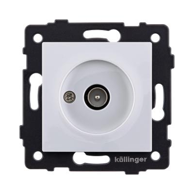 Розетка TV (папа), белый Kollinger REA-007WH для Aspekt, Eleganz, Reflex