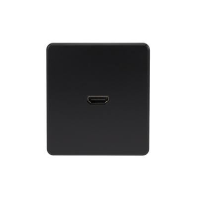 Розетка ROUND HDMI с/у оникс KRANZ KR-78-0730-3 Розетка ROUND HDMI с/у оникс KRANZ KR-78-0730-3