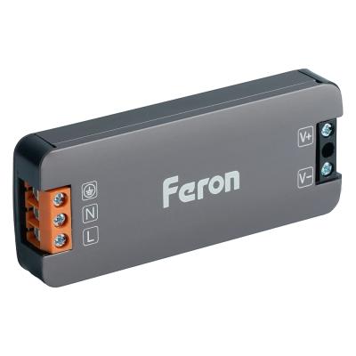 Трансформатор для светодиодной ленты Feron LB010 48W 24V IP20 53144