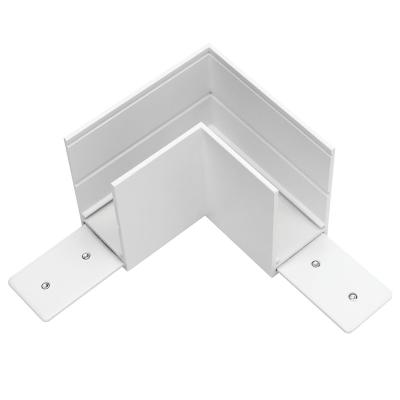 Соединитель PRO L-образный горизонтальный Teta Lightstar 505126-ALU