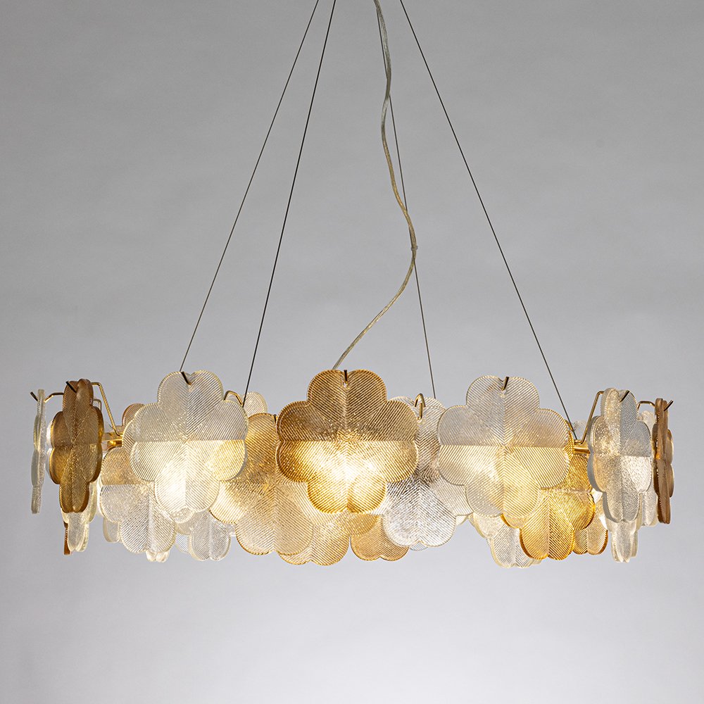 Подвесная люстра Arte Lamp Mallika A4077SP-10GO