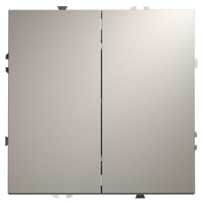 Проходной переключатель двухклавишный Voltum S70 VLS020303