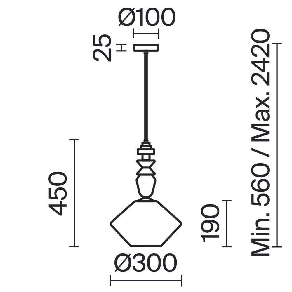 Подвесной светильник Freya Tela FR2061PL-01BS4