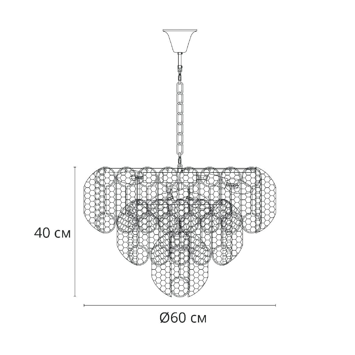 Подвесная люстра Arte Lamp Evelyn A4073LM-12PB