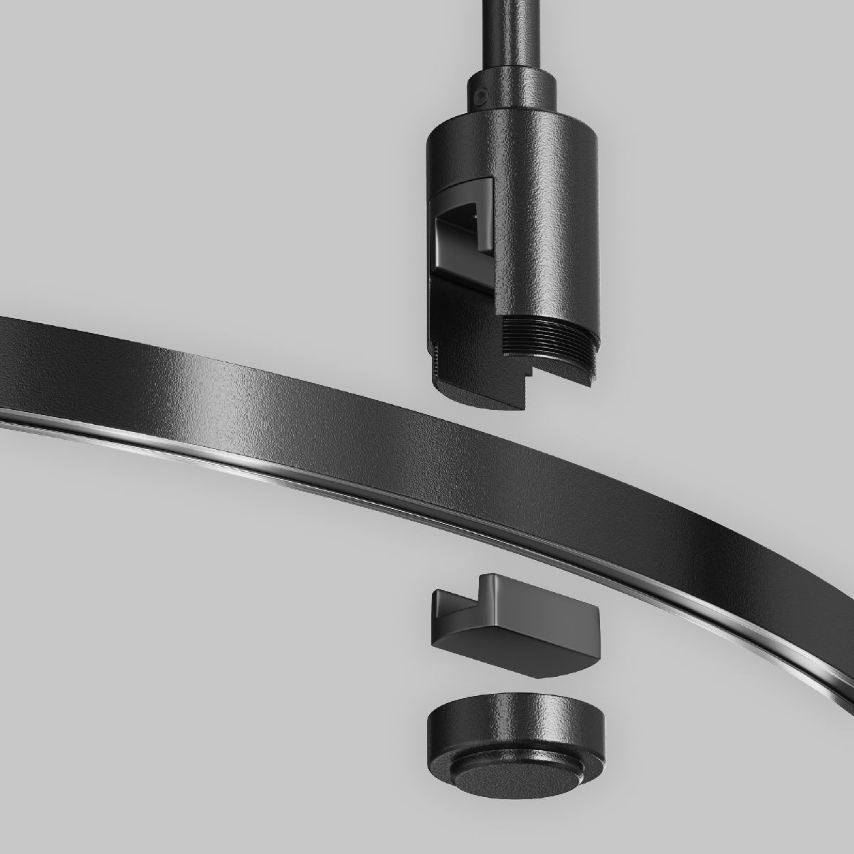 Шинопровод накладной/подвесной Maytoni Flarity TRX154-2SR-D1800-B