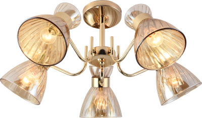 Люстра Rivoli Victoria 9183-305 5хЕ27 60 Вт модерн