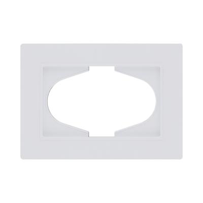 Рамка для двойной розетки, белый матовый Kollinger Eleganz Plex EP120WM