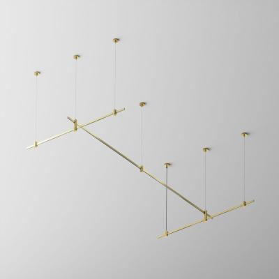 Основание двухуровневое на тросовых подвесах Hang для трековых светильников Maytoni Technical Flarity TFC-Flar-H07-BS