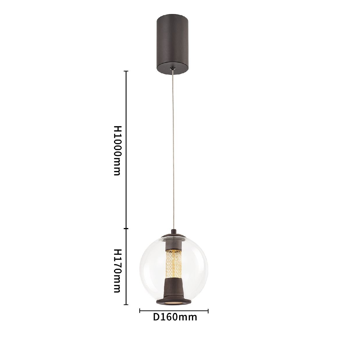 Подвесной светильник Favourite Boble 4550-1P