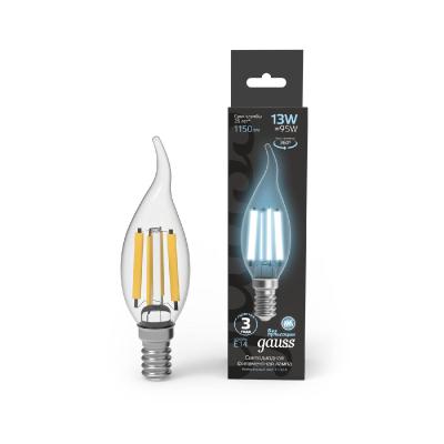 Лампа светодиодная Gauss Filament E14 13W 4100K 104801213
