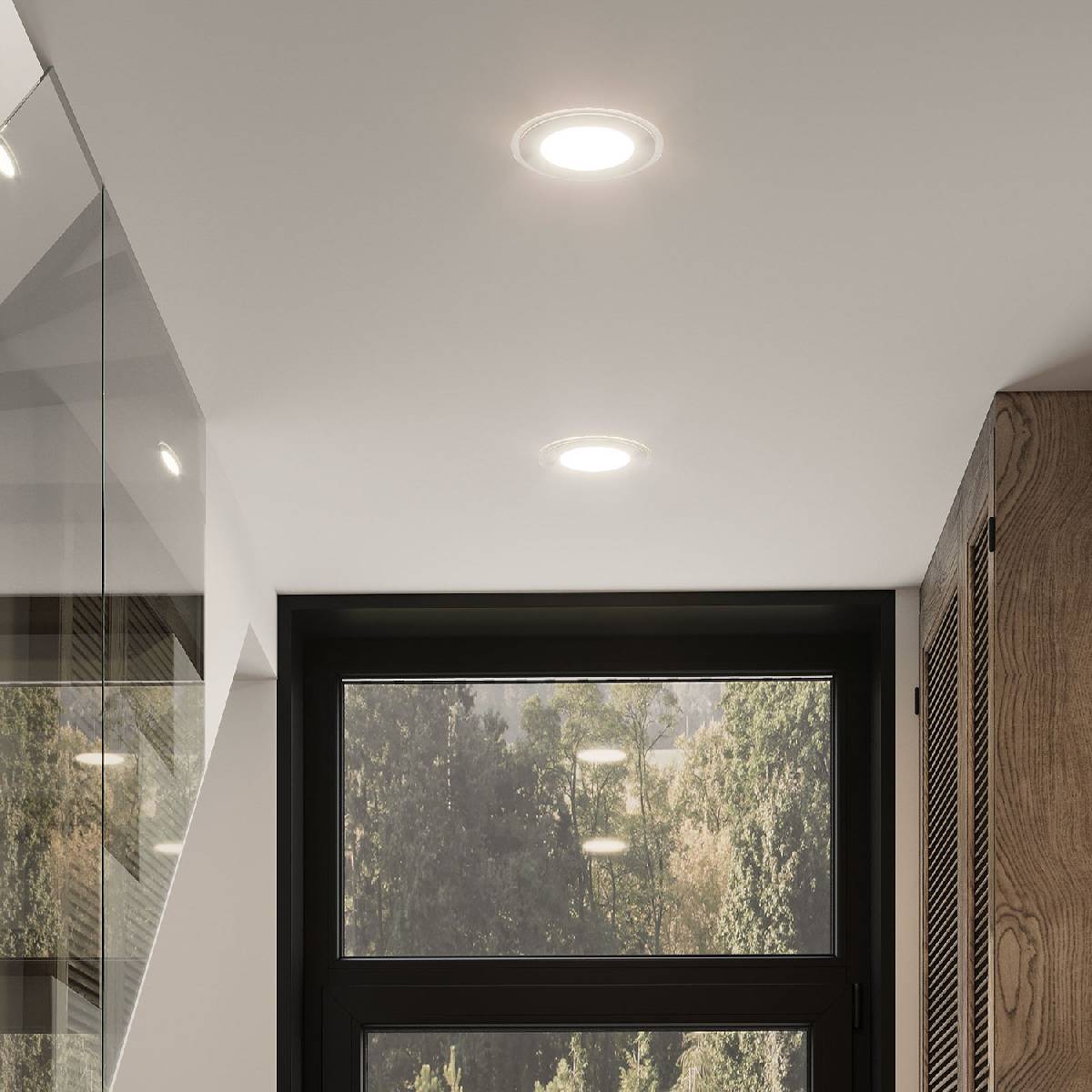 Встраиваемый светильник Gauss Glass 947111212