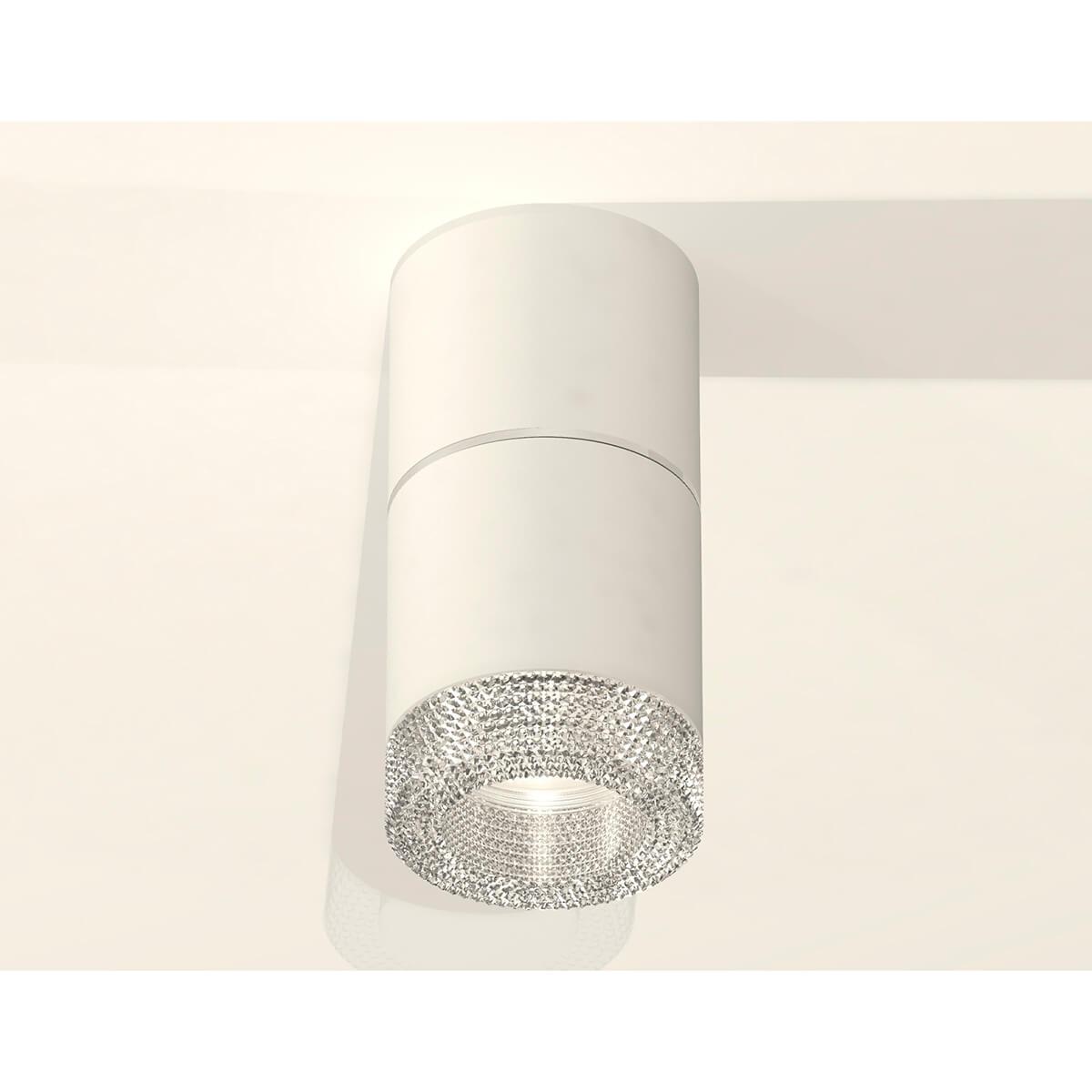 Комплект встраиваемого светильника Ambrella light XS7401162 SWH/CL белый песок/прозрачный MR16 GU5.3 (C7401, A2070, C7401, N7191)