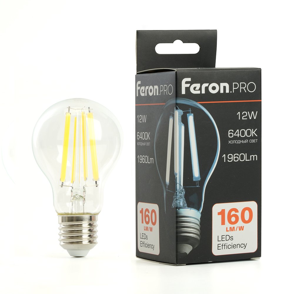 Светодиодная лампа Feron LB-1112 E27 12W 6400K 48897