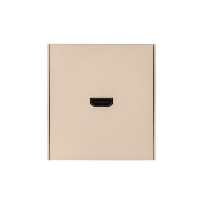 Розетка STRONG HDMI с/у шелк KRANZ KR-78-0730-8