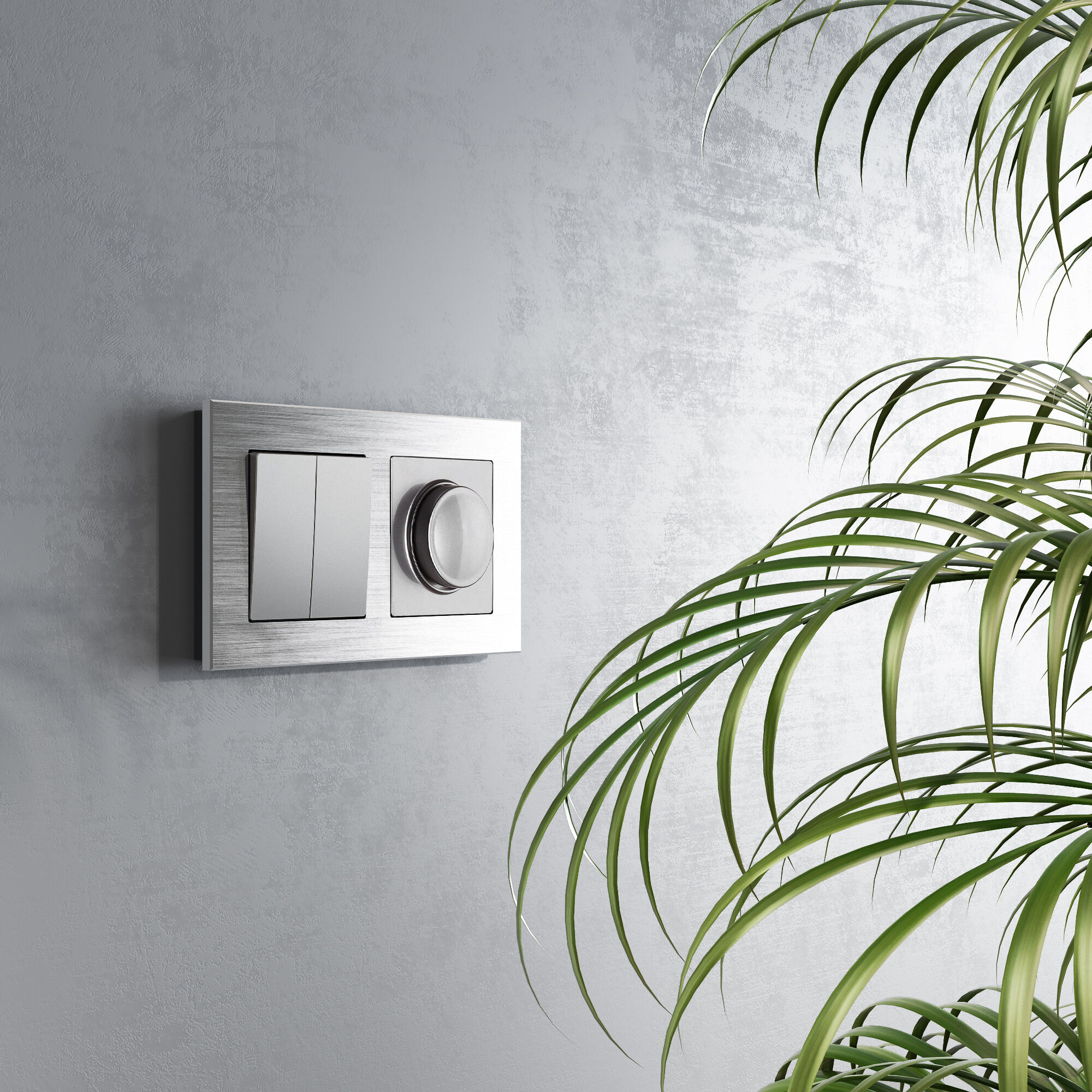 Перекрестный переключатель двухклавишный Werkel 4690389182181 W1123008 a058435