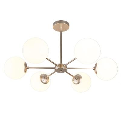 Люстра на штанге Escada Ethereal 2110/6P Nickel Люстра на штанге Escada Ethereal 2110/6P Nickel