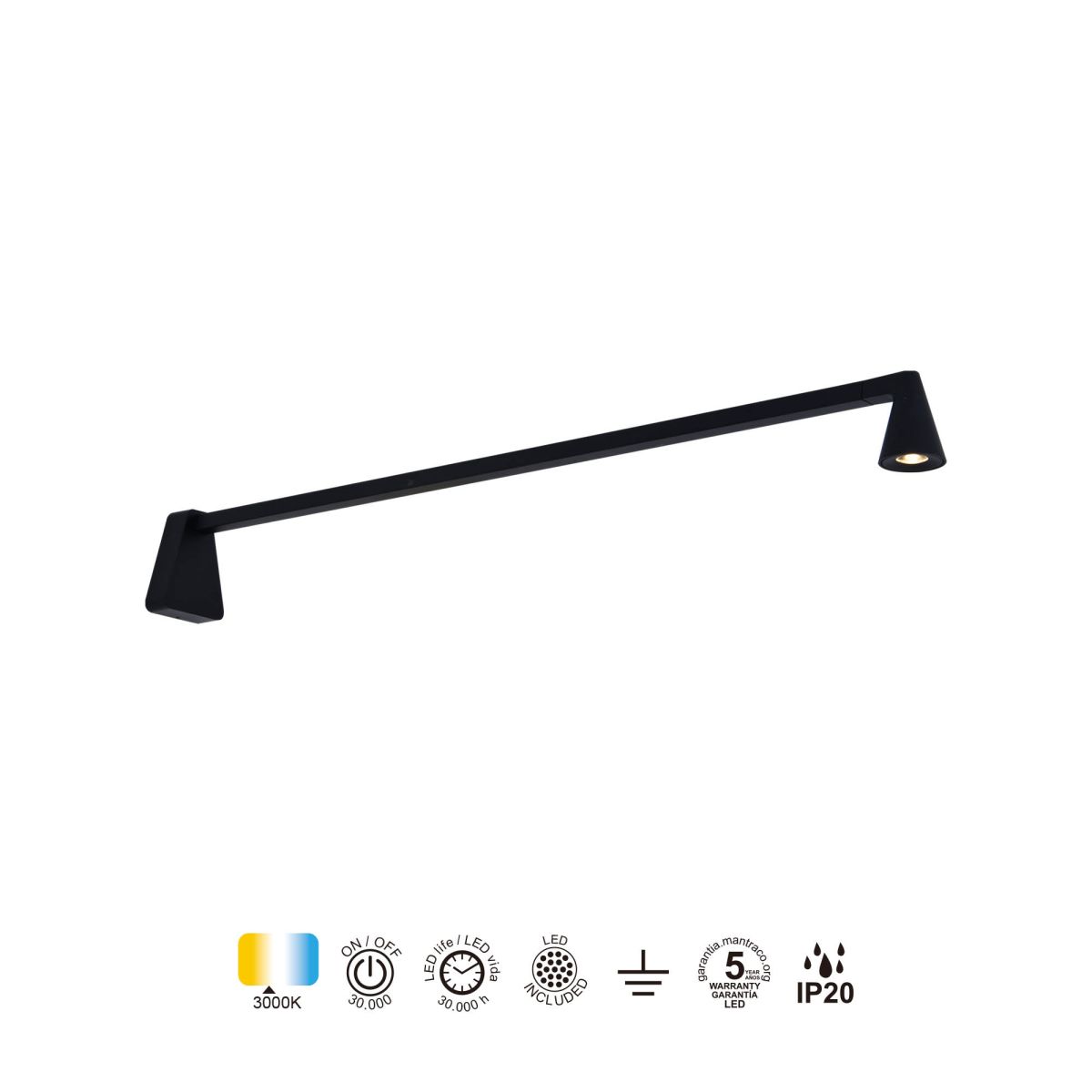 Настенный светильник Mantra Africa 9413