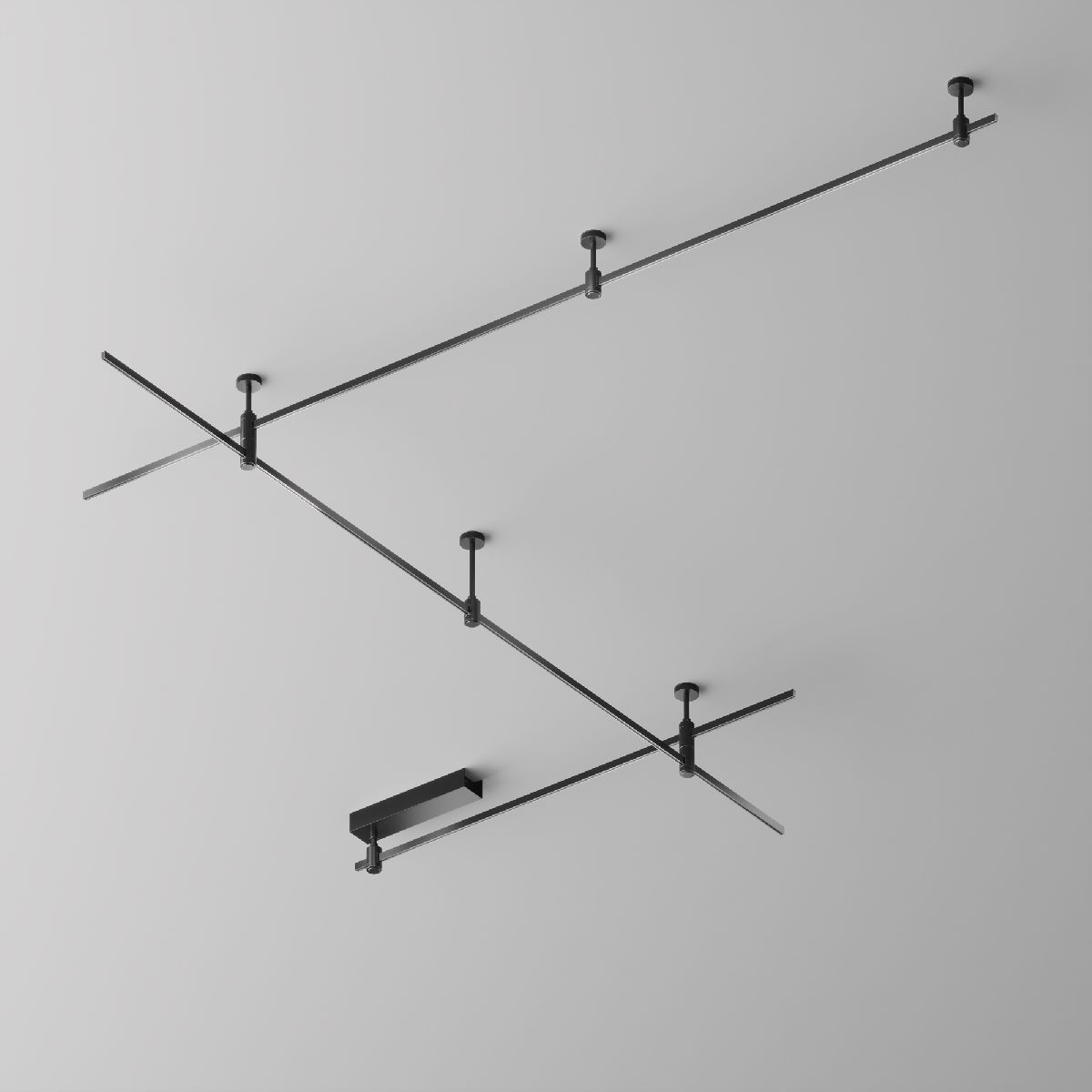 Шинопровод магнитный Maytoni Flarity TRX154-112B