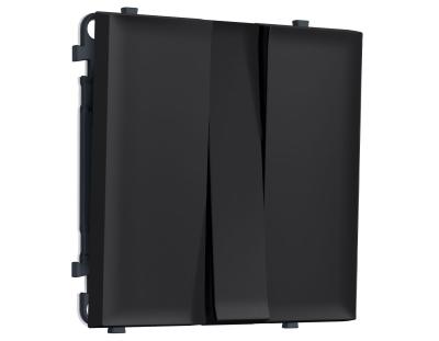 Комплект механизма 3-кл выключателя SIGMA Черный Мягкое касание 10A-250V QUANT PRO Ambrella Volt MS985010 (SP9850, PR133)