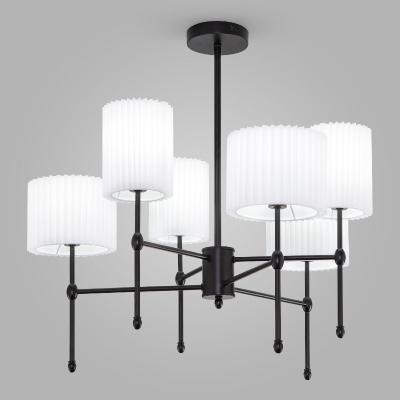 Люстра на штанге Eurosvet Notturno 60162/6 черный Smart a065662