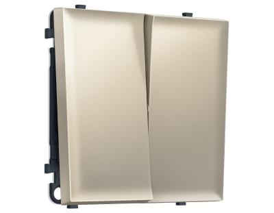 Комплект механизма 2-кл выключателя с самовозвратом SIGMA Шёлк QUANT PRO Ambrella Volt MS543050 (SP5430, PR129)