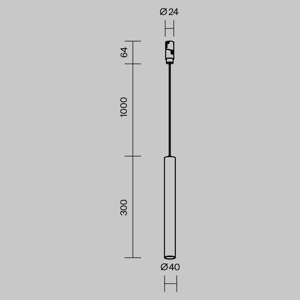 Трековый магнитный светильник Maytoni Skim TR210-1-5W3K-M-B