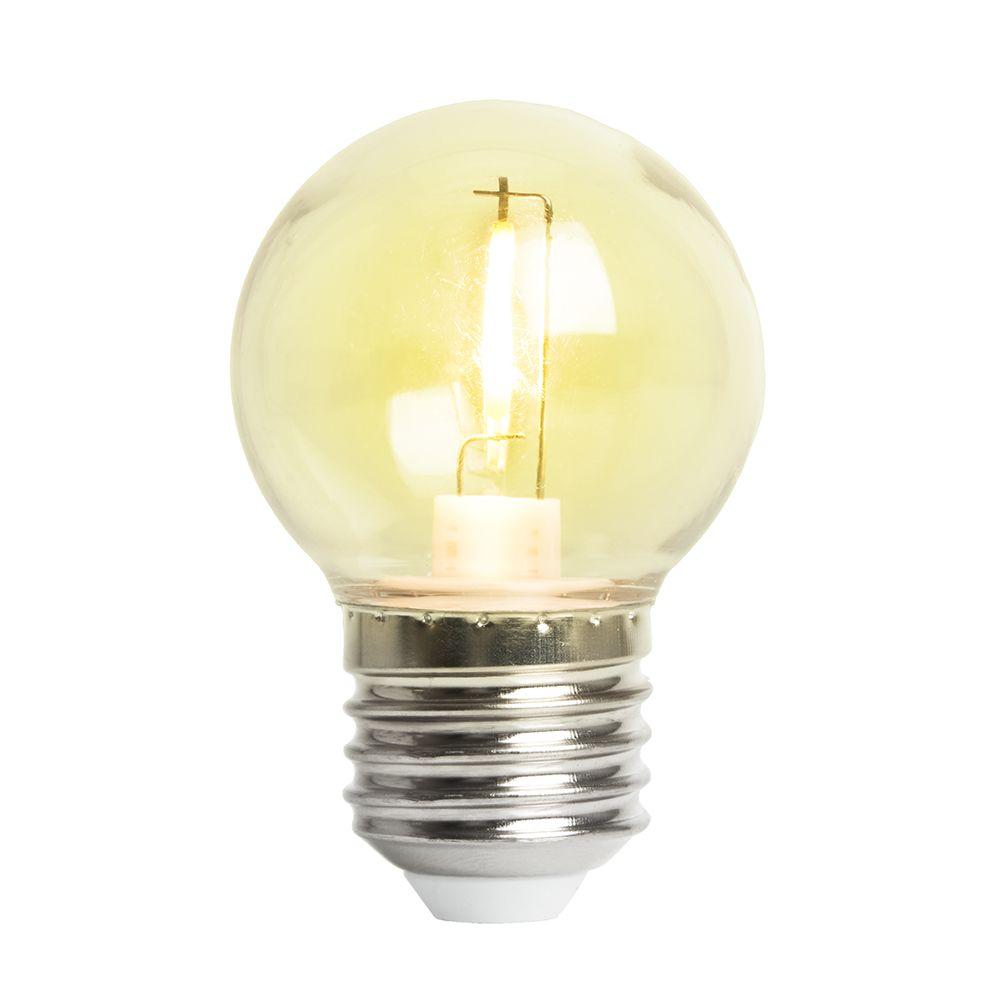 Лампа светодиодная Feron E27 2W 2700K прозрачная LB-383 48931