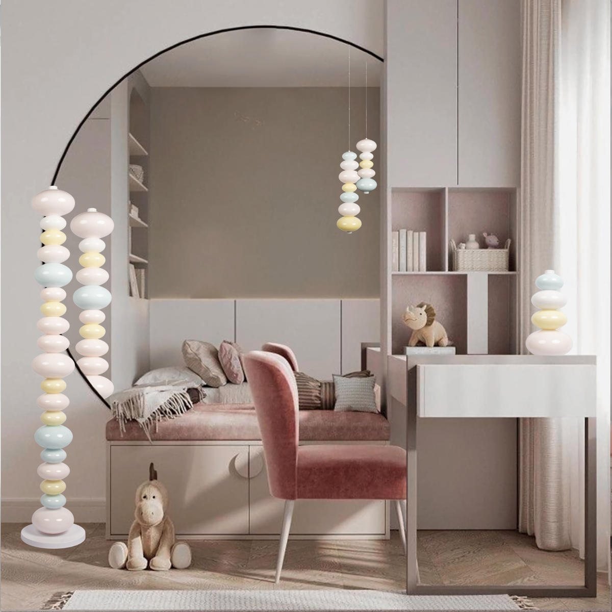Подвесная люстра Loft IT Macaroon 10271P/E
