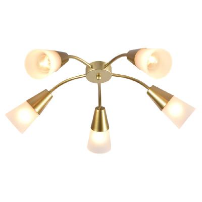 Потолочная люстра Escada Aquilegia 1100/5P Gold Потолочная люстра Escada Aquilegia 1100/5P Gold
