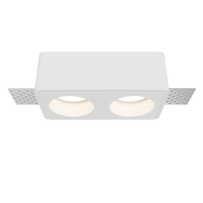 Встраиваемый светильник Maytoni Gyps Modern DL123-GU10-02-W