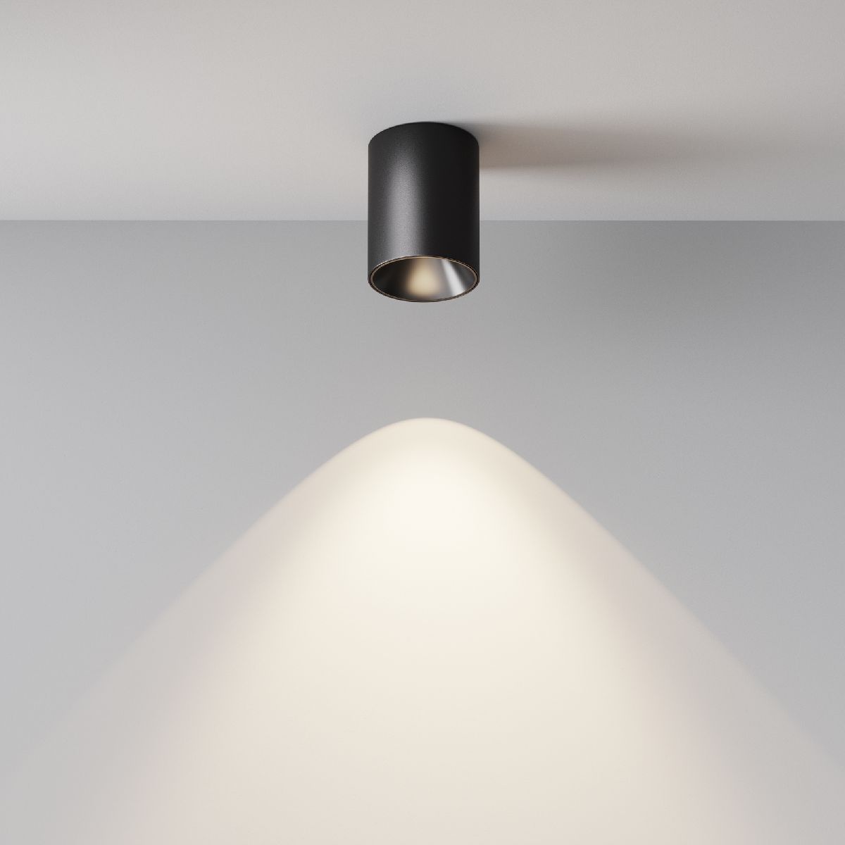 Накладной светильник Maytoni Alfa LED C064CL-8W4K-RD-B