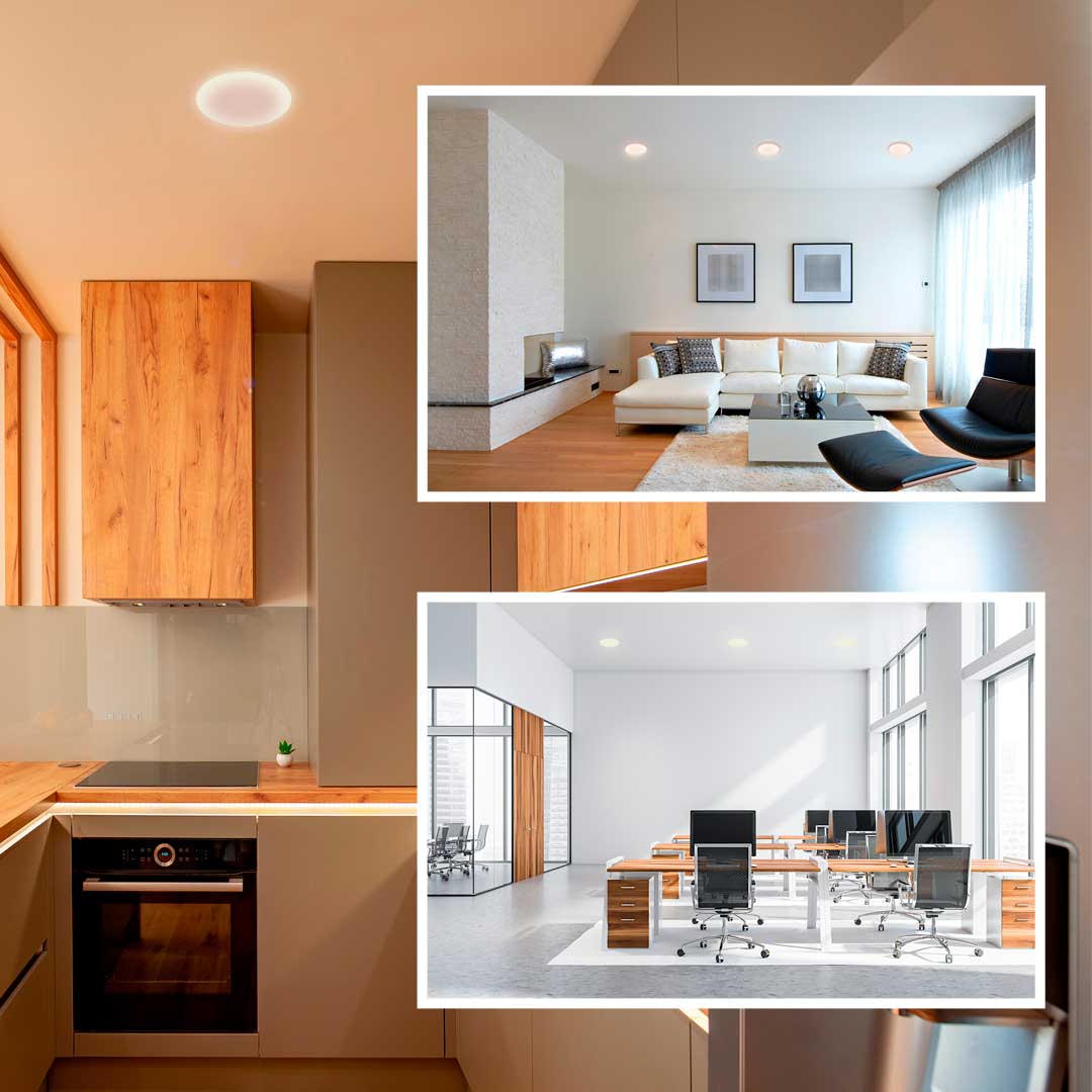 Встраиваемая светодиодная панель безрамочная Apeyron FLP 06-110