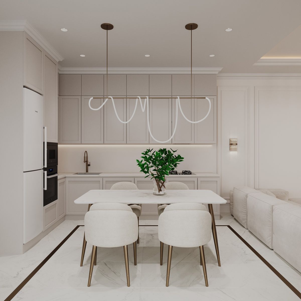 Накладной профиль для светодиодной ленты  Hesby Lighting Line HSBL_0195