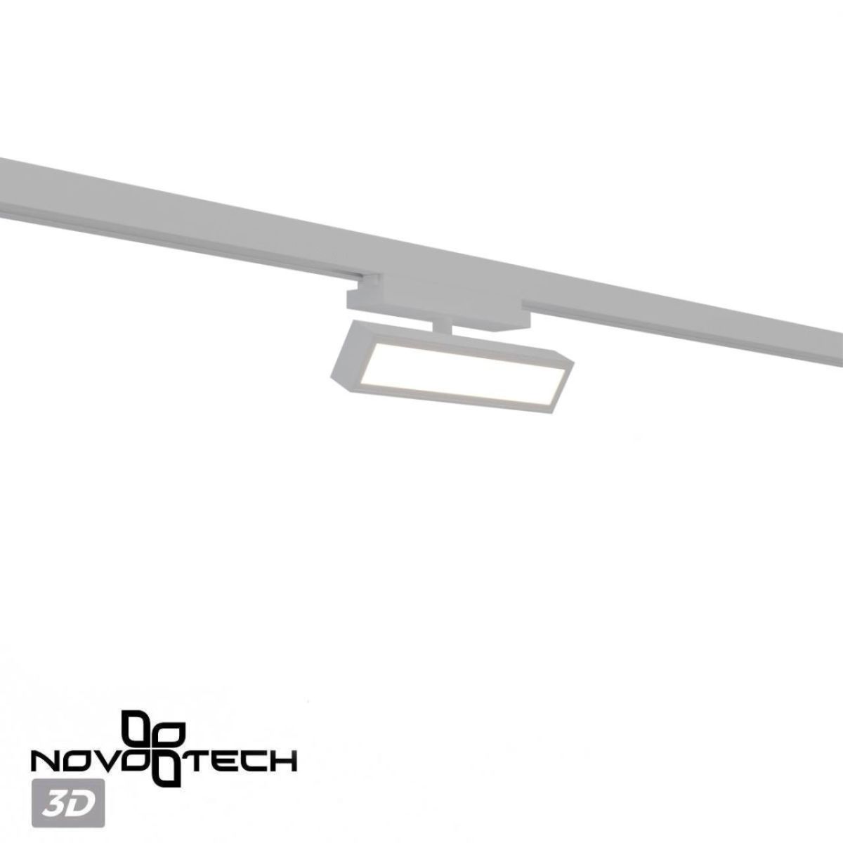 Трековый однофазный светильник с переключателем цв. температуры Novotech Port Stratus 359774